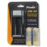 Chargeur 2 positions+2 accus 18650