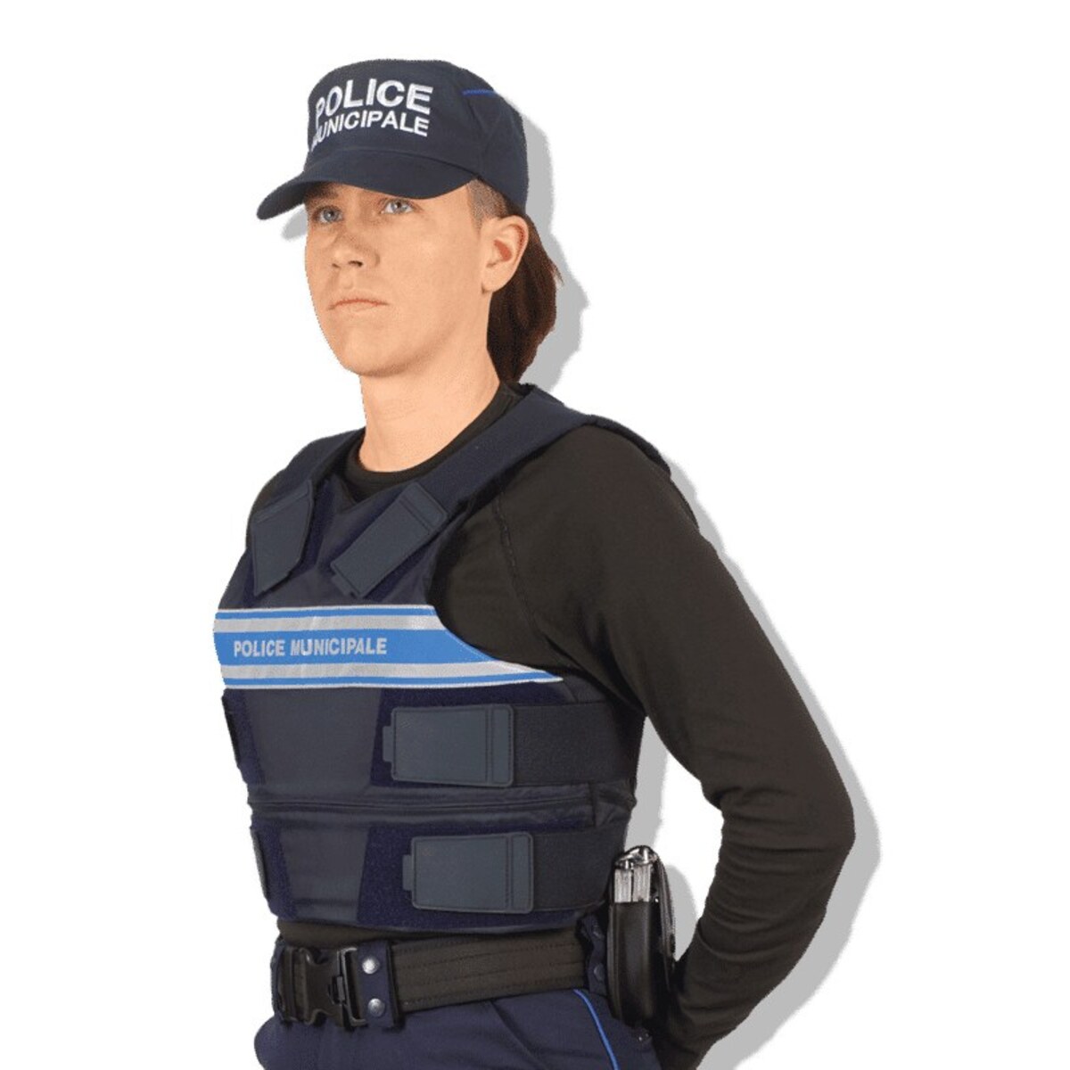 Gilet pare-balles avec bandes pm