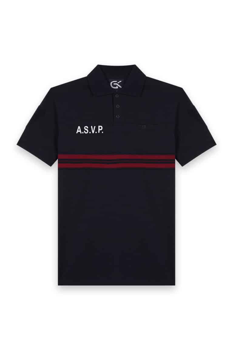 Polo Manches Courtes Boutonné ASVP