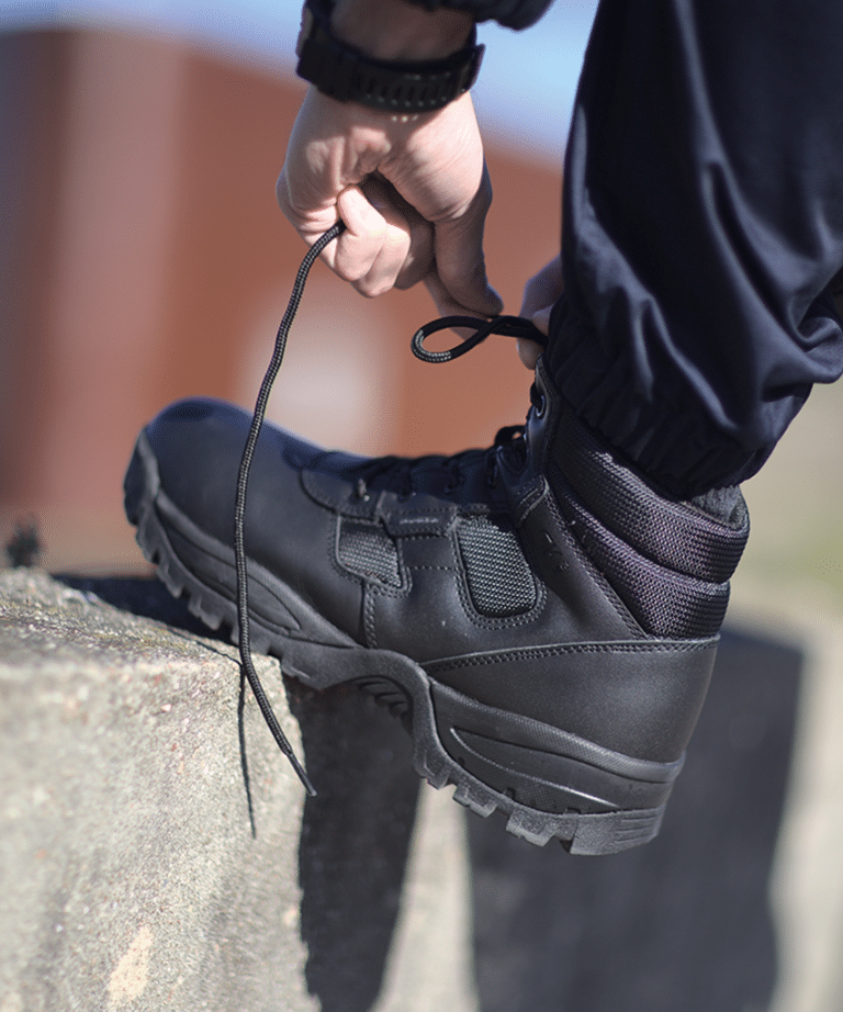 Comment nettoyer mes chaussures d’intervention ?