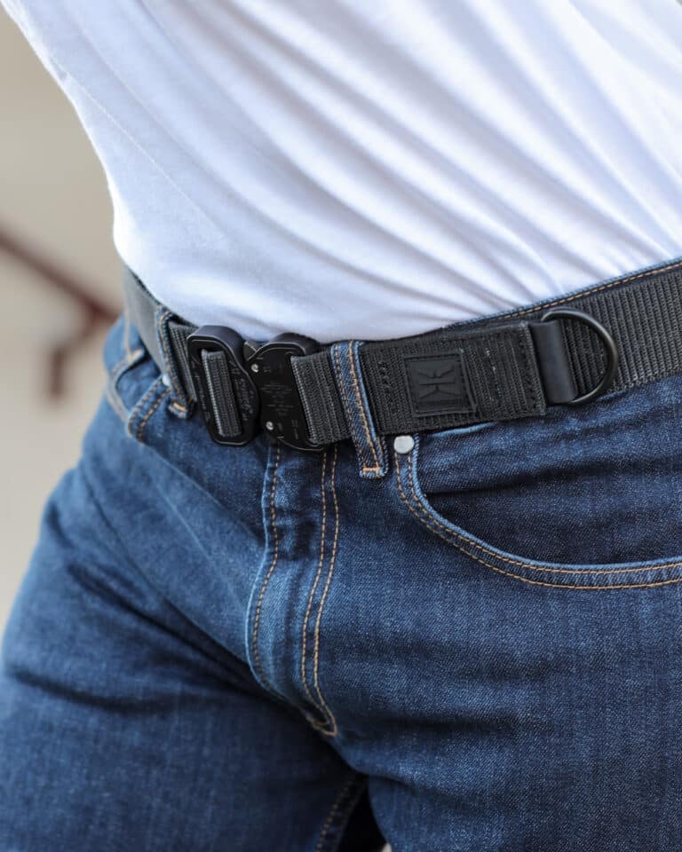 Les avantages de la boucle de ceinture COBRA® sur une ceinture d’airsoft