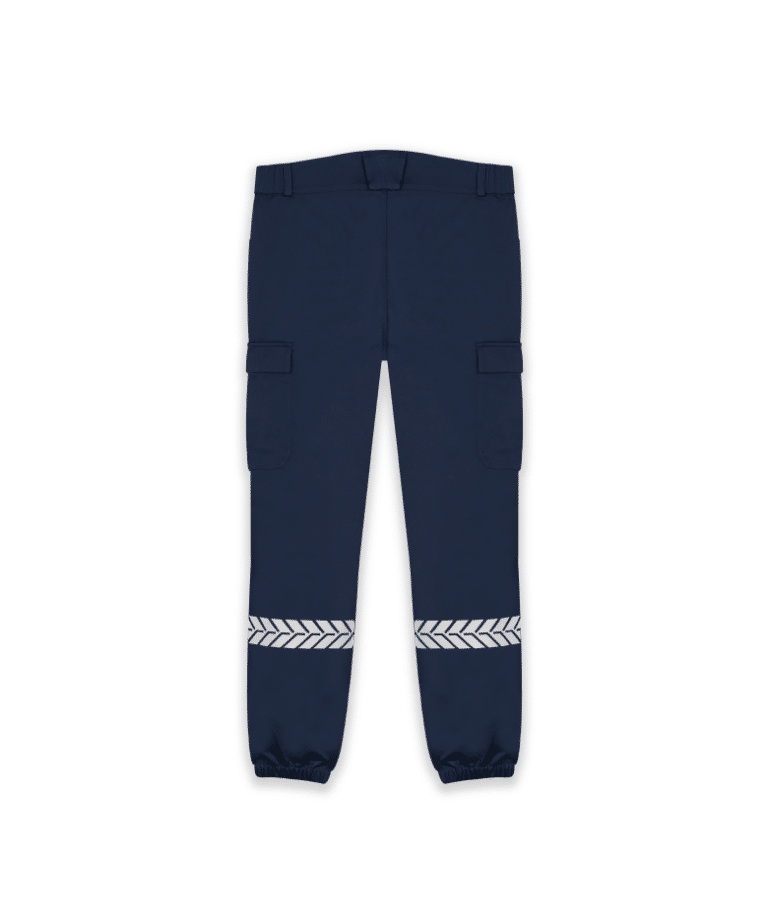 Pantalon Sécurité Privée Marine avec Bandes HV – GK SAFETEK®️