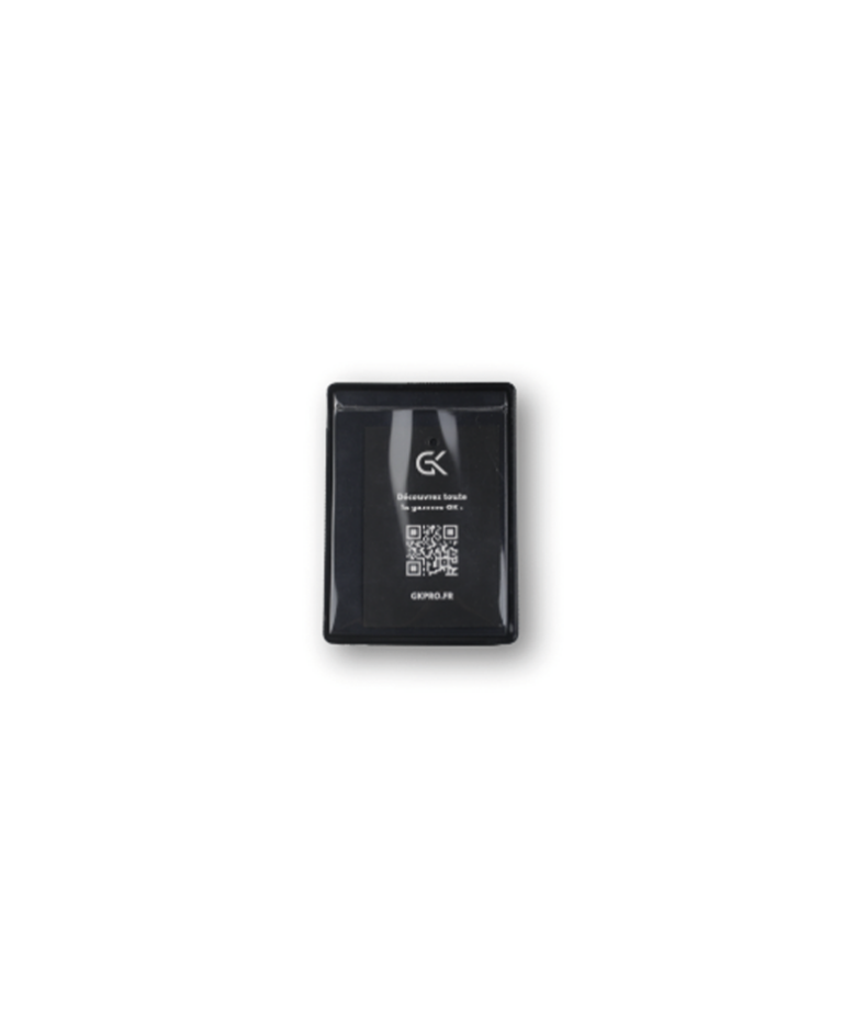 Support pour carte professionnelle avec velcro Noir – Lot de 10