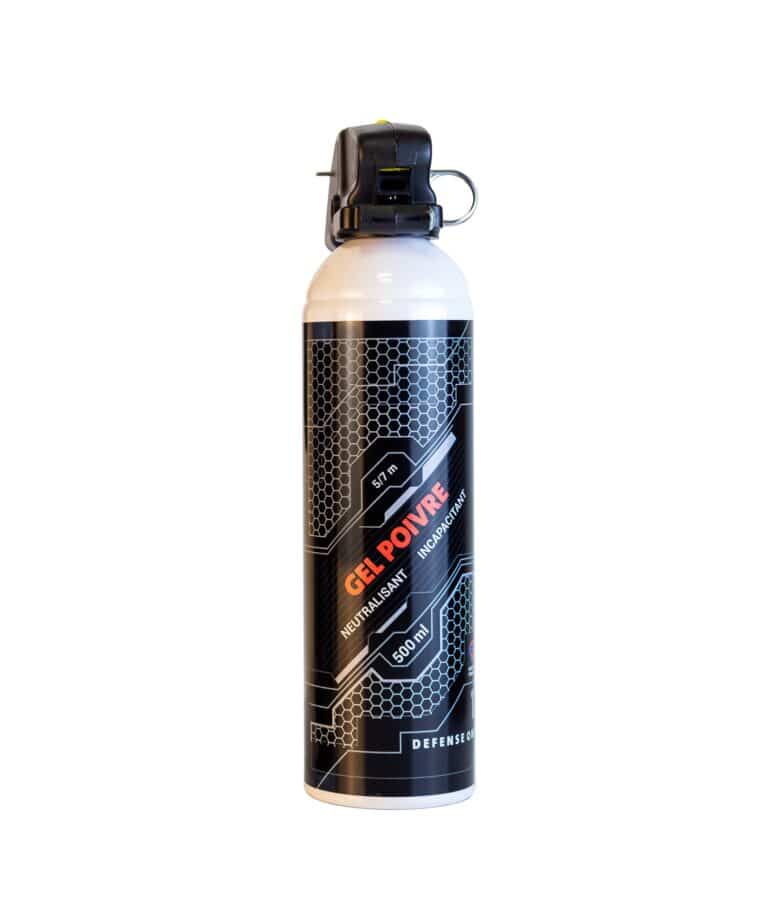 Aérosol de défense gel poivre 500ml