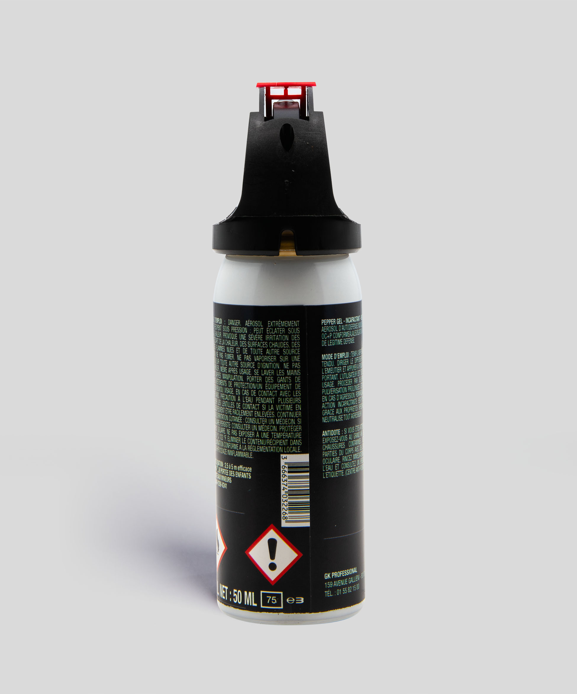 Aérosol Gel Poivre 50ml - DEFENSE ONE – Image 4