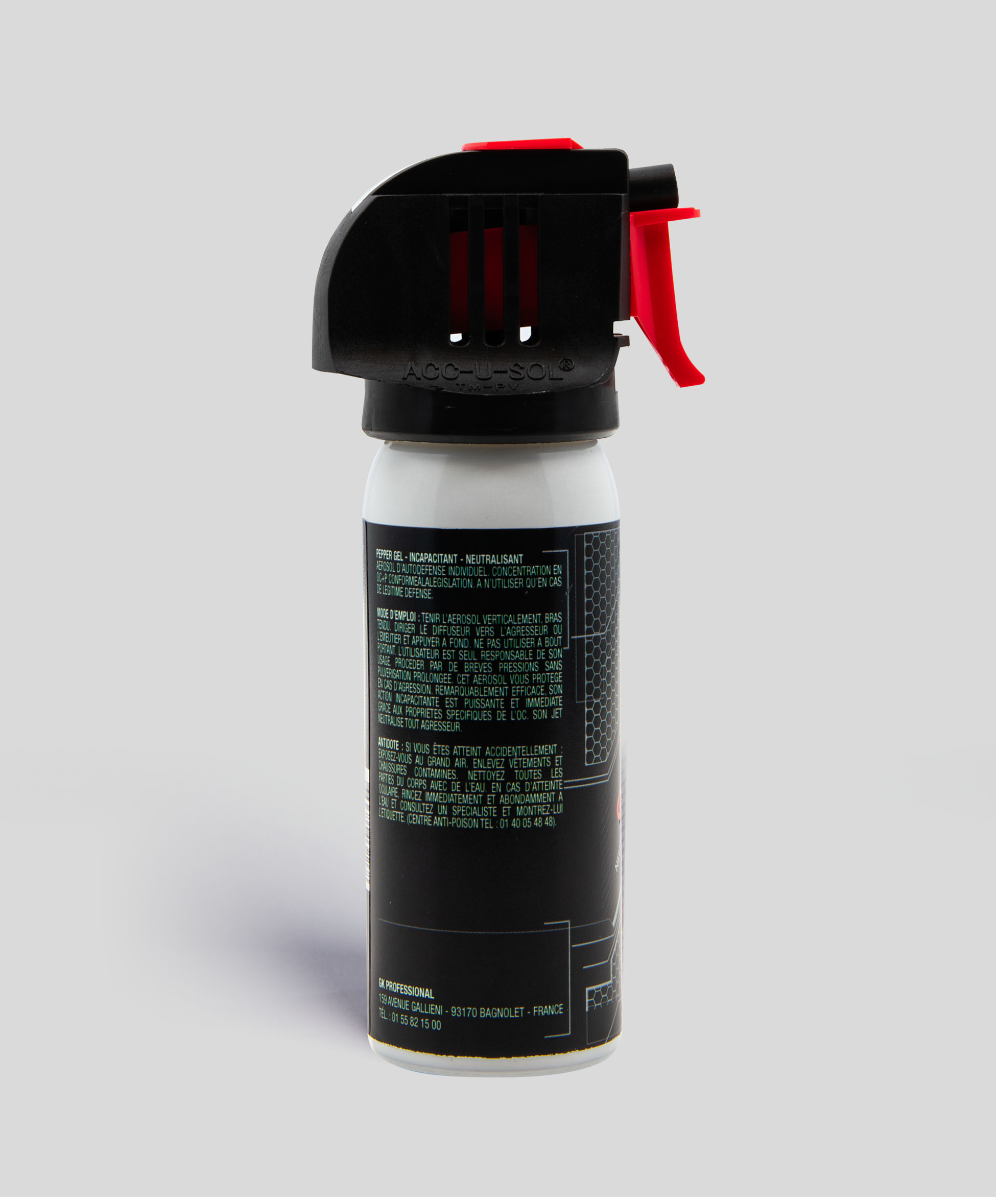 Aérosol Gel Poivre 50ml - DEFENSE ONE – Image 3