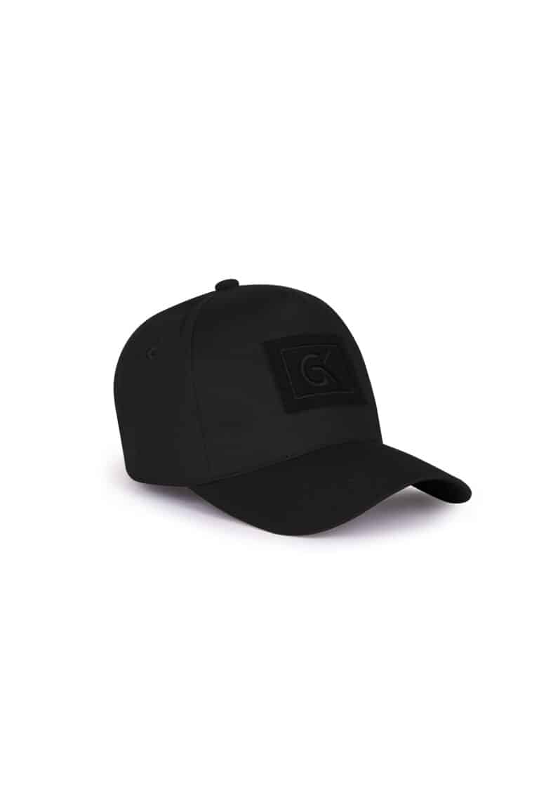 Casquette Avec Velcro – Noir