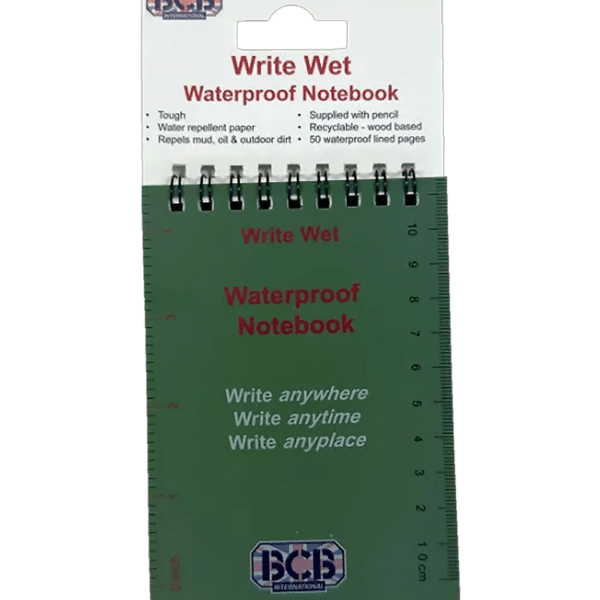 Carnet de Notes Waterproof Format A5 - VERT OD