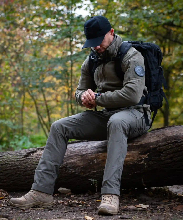 Polaire OD Green - GK DUTYCALL de face
