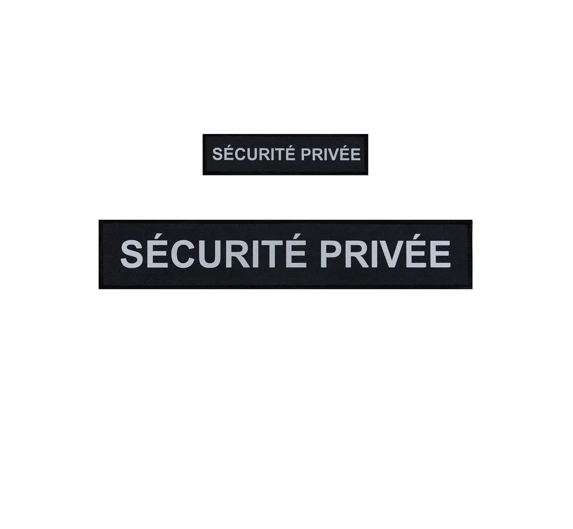 Flaps "SECURITE PRIVEE" Noir