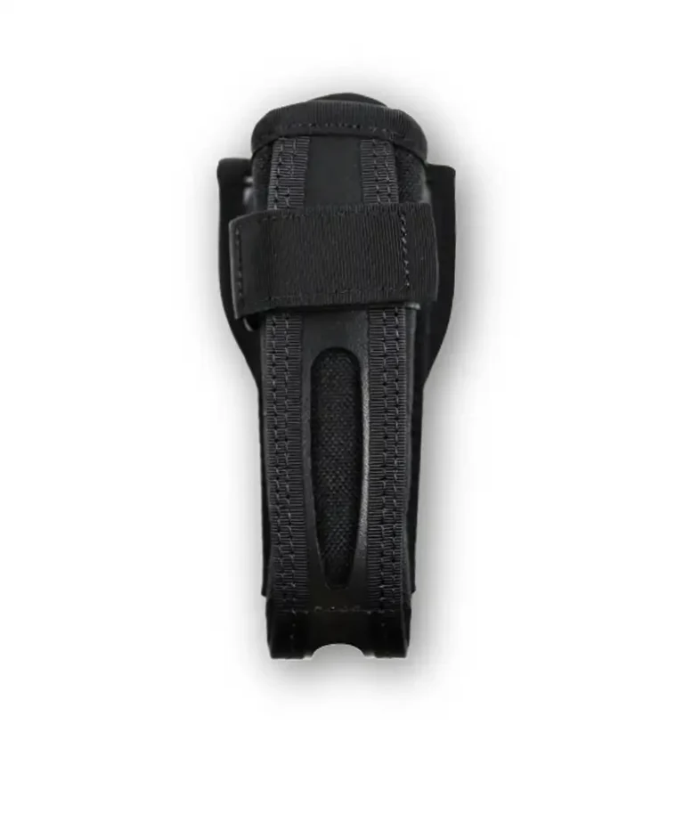 Porte-bâton télescopique pivotant