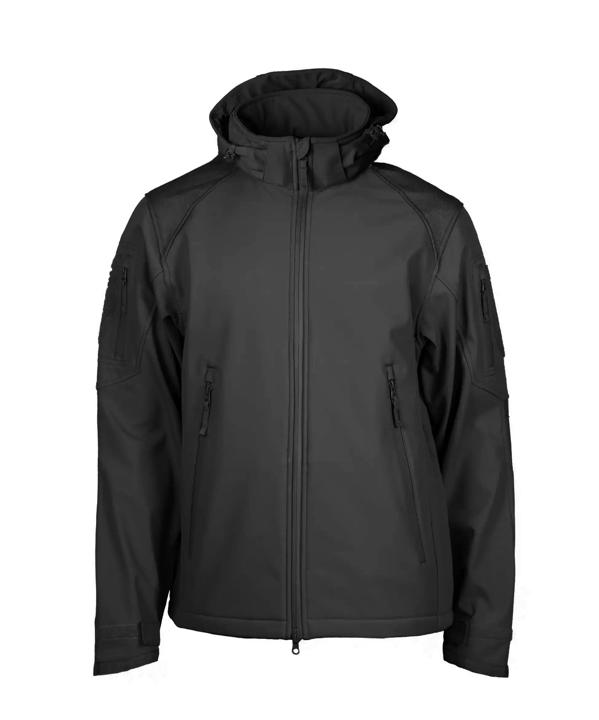 DC30241N-GK_DUTYCALL-SOFTSHELL-Noir_face Softshell Ripstop Noire