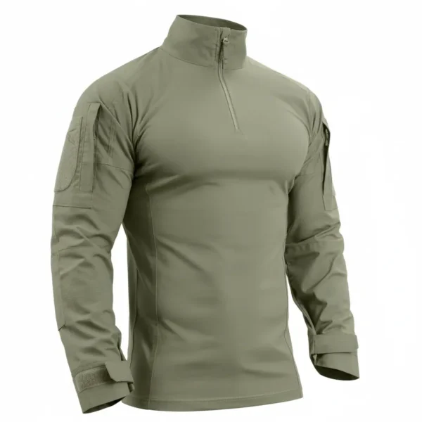 Chemise De Combat UBAS Camo CE Ripstop GP Tactical - Légère, Respirante Et Ultra Résistante