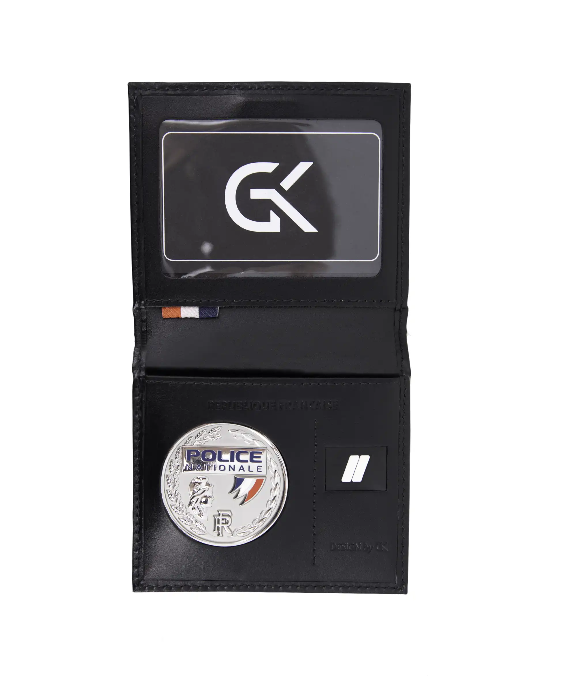 4187_FACE Porte-cartes avec emplacements grade et médaille GK