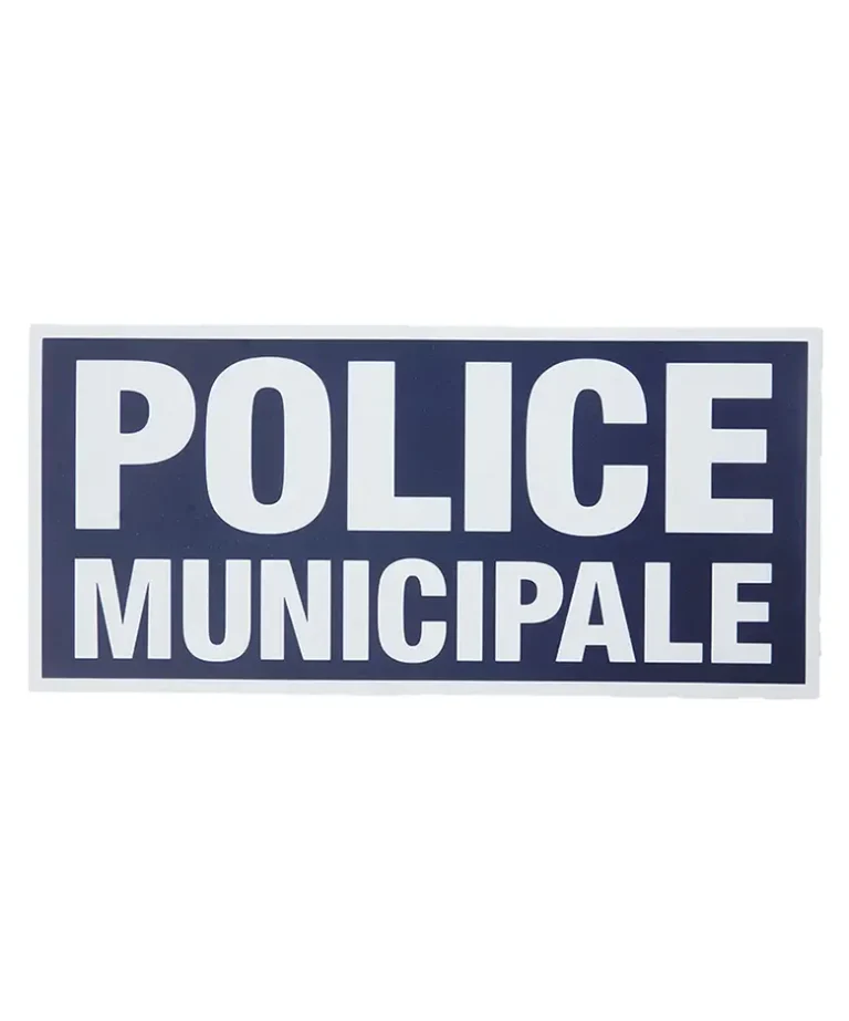 bandeau Police Municipale rétro-réfléchissant