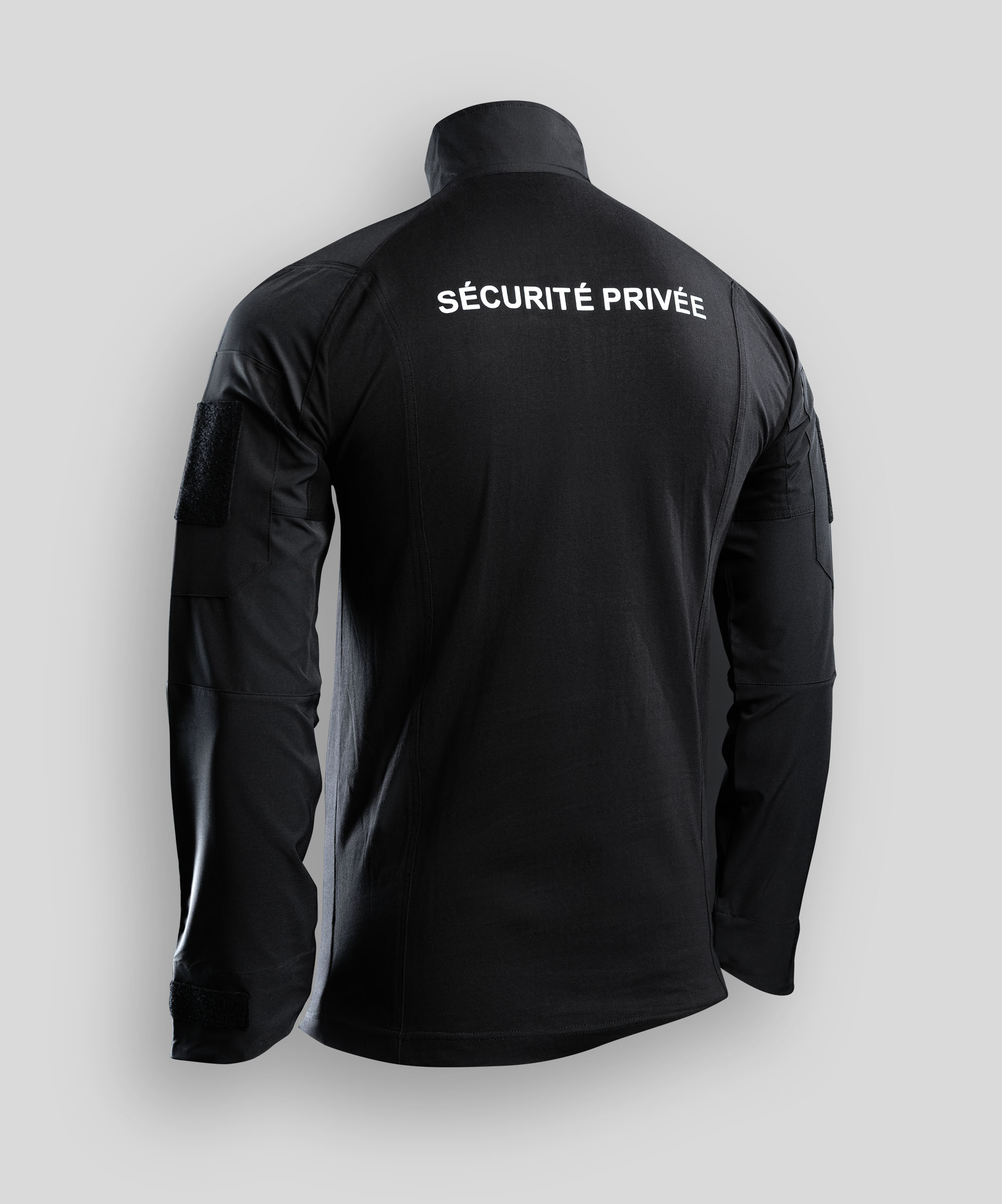 Chemise UBAS Manches Longues SECURITÉ PRIVÉE - Noir – Image 3